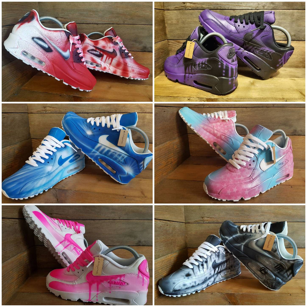 Custom Painted Trainers - Send In Your Own Shoes For Personalisation