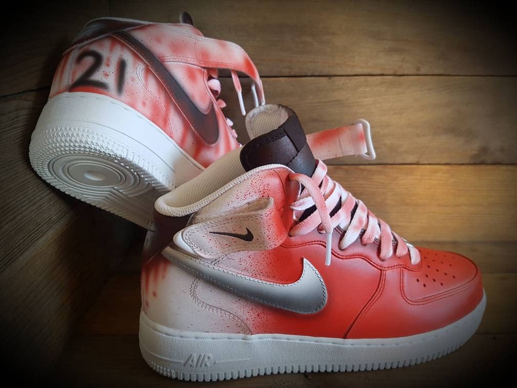 Custom Painted Air Force 1 - Fully Personalised Bespoke Design Trainers