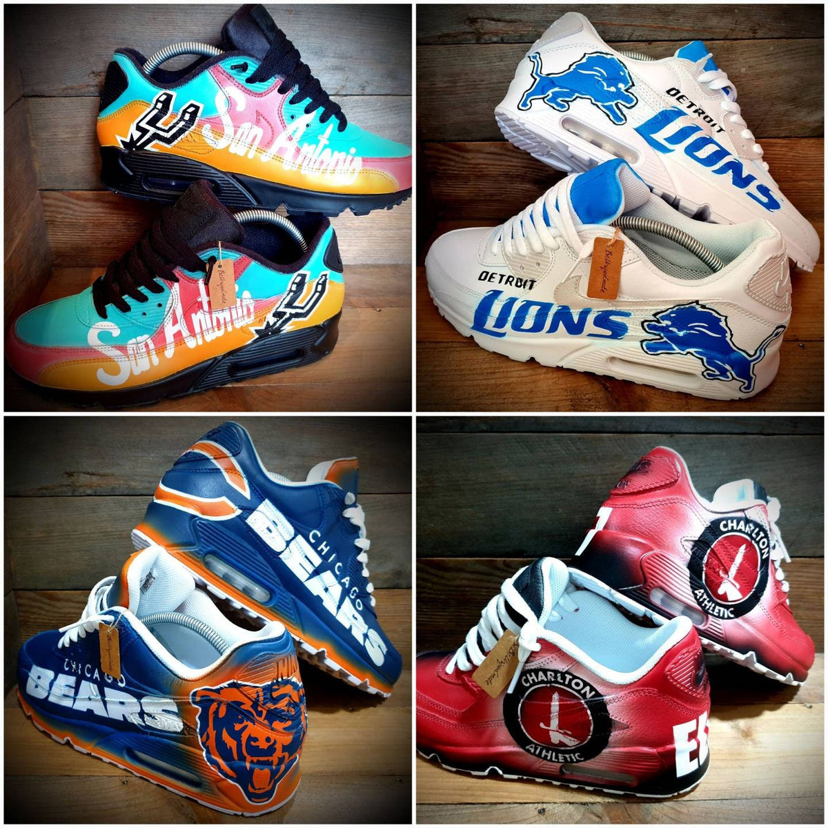 Custom Painted Trainers - Send In Your Own Shoes For Personalisation