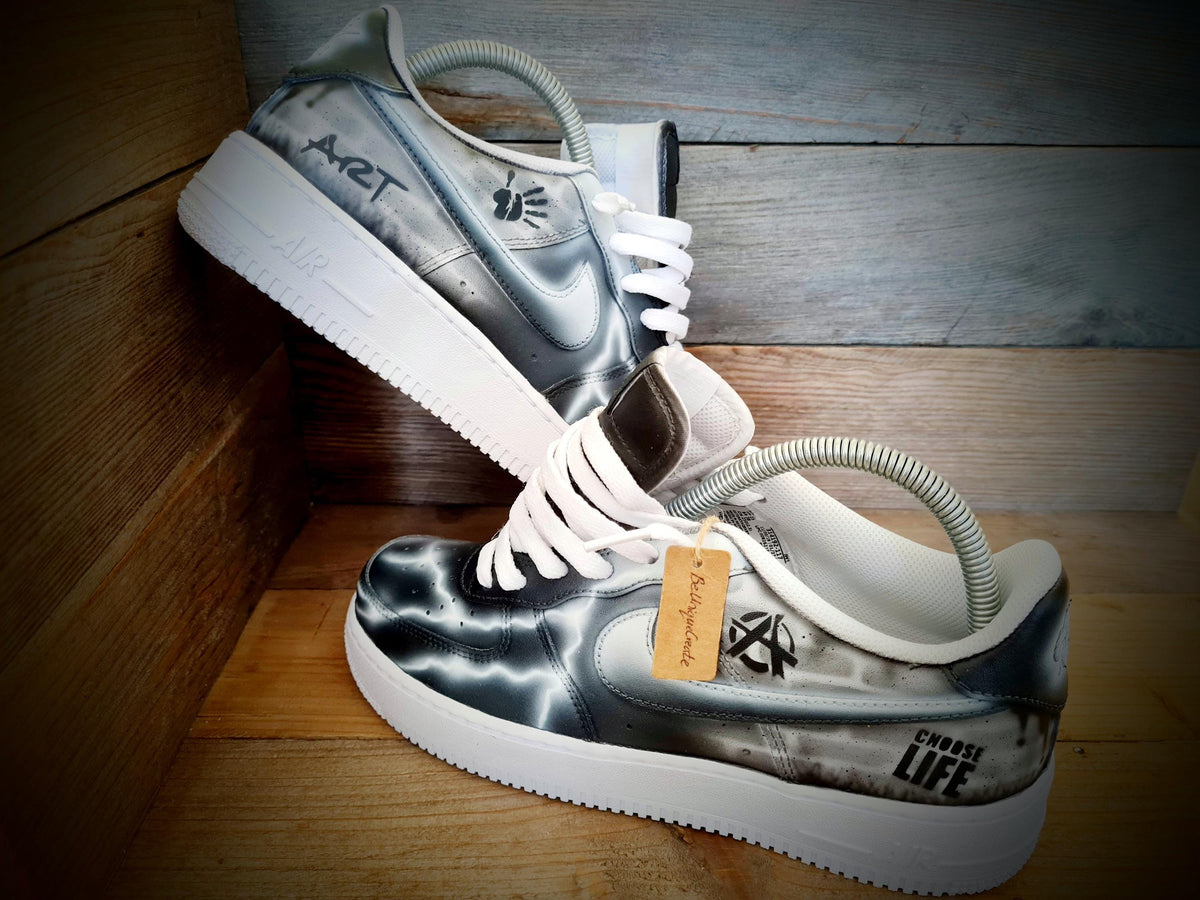 Custom Painted Air Force 1 - Fully Personalised Bespoke Design Trainers