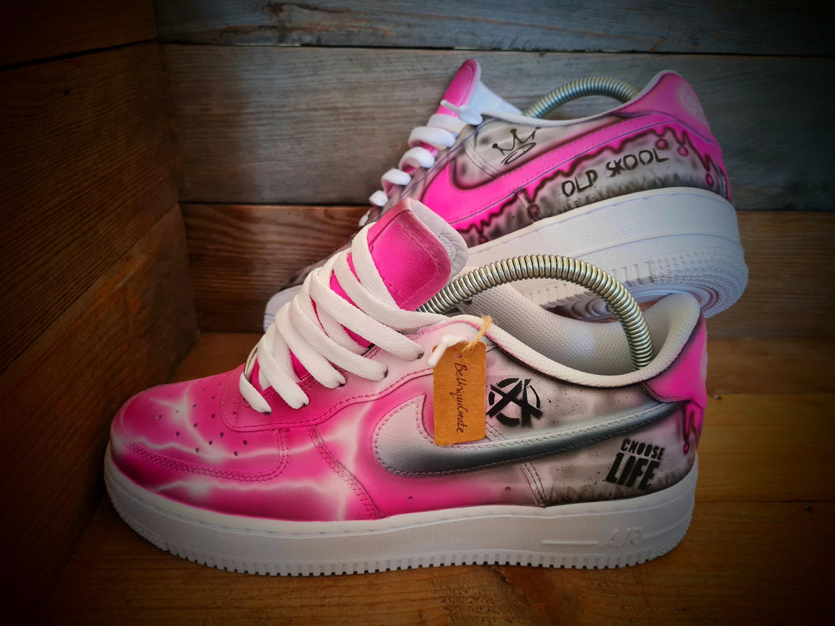 Custom Painted Air Force 1 - Fully Personalised Bespoke Design Trainers