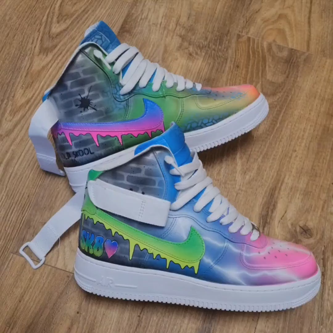 Custom Painted Air Max 90 - Fully Personalised Bespoke Design Trainers